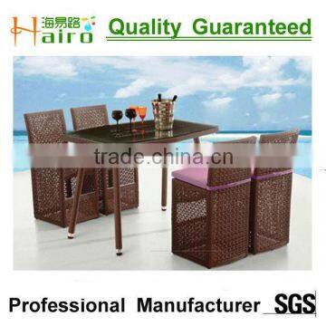 garden pe rattan bar stools plastic outdoor furniture