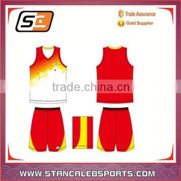 Stan Caleb apparel custom plus size dri fit basketball uniforms design basketball wear