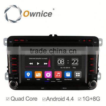 Wholesale price Android 4.4 touch screen radio player for vw bora polo golf passat with wifi bluetooth