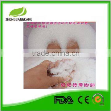 China hot sale jelly bath powder,bath foot snow mud foot care products