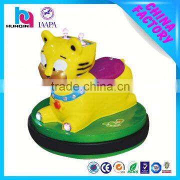 high quality children playground round electric bumper car in park