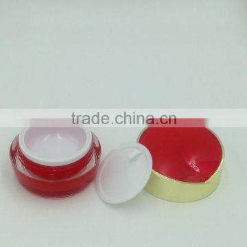 wholesale acrylic cream jar love heart jar transparent acrylic cosmetic bottle heart jar