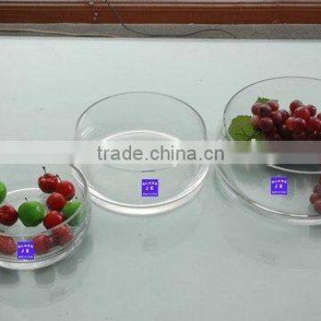 glass fruit plate