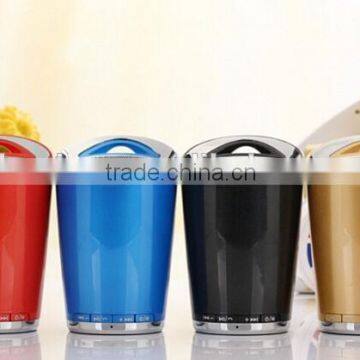 2015 Best Design Bluetooth Speaker, Super Bass Portable Mini Speaker, Support FM/MIC/TF Card Function.