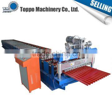 China market factory supply curve tile roof span roll forming machine