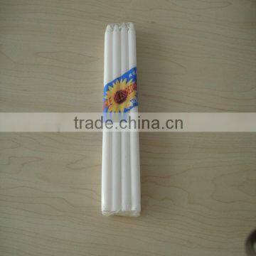 white plain candles 20g