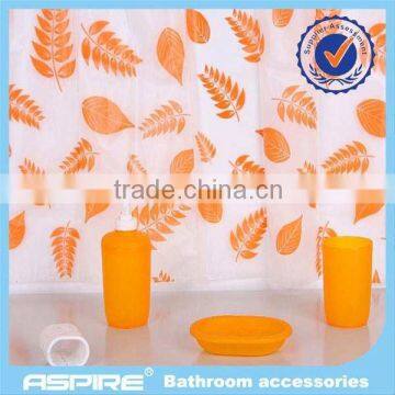 grey 5pcs ABS bathroom accessories