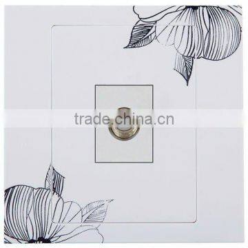 TV satellite wall socket