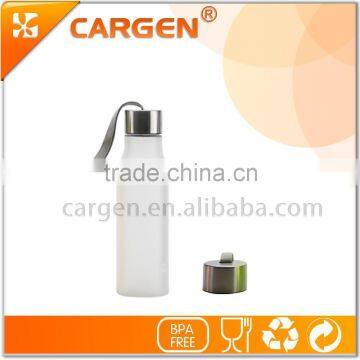 Widely use BPA free personalized logo frosted kids plastic sport bottle