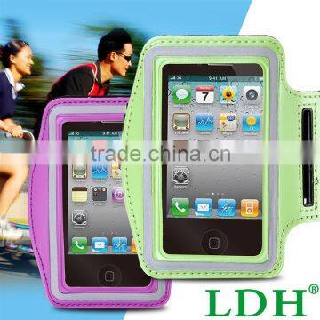 Workout Brush Cover Gym Case for Apple Iphone 4 4S 4G Holder +Key Slot Casual Sport Accessories Arm Band Waterproof for Iphone4 photo-5