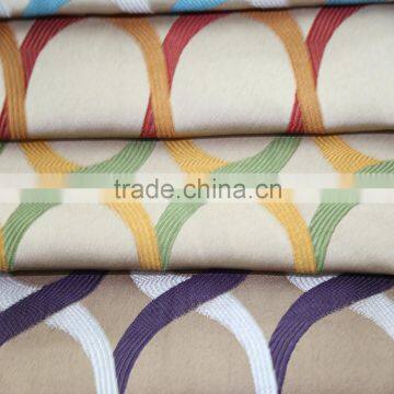 Graceful Royal Home Made Style Woven Jacquard Window Curtains