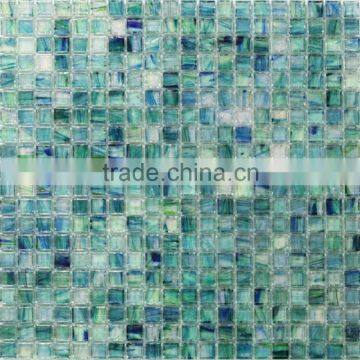 Swimming pool decoration Celeste Summery Bloom Glass Mosaic Tile