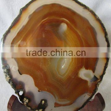 Wholesale natural agate treasure basin as decoration