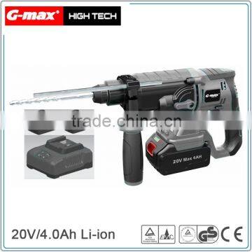 2016 New Arrival 20V Li-ion Hammer Drill With Two Function GT13073