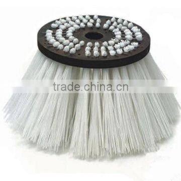 Plastic broom for street sweeper