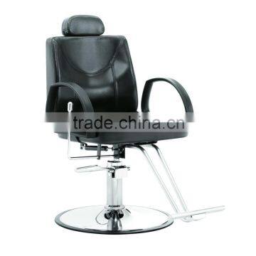 Black Salon Chair Recline Fashion Barber Hairdressing M2271