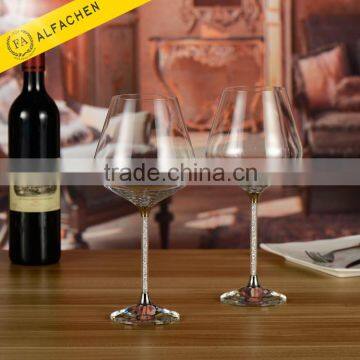 Jumbo Giant Belly Crystal Handmade Glass Cup Charming Wine Glass