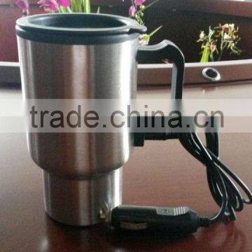 450ml s/s electric heated car used travel mug