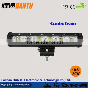 30w 2way install led working light combo beam aluminium bracket light bar Model:HT-2730