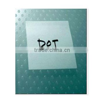 4mm-19mm dot ceramic frit patterned tempered glass