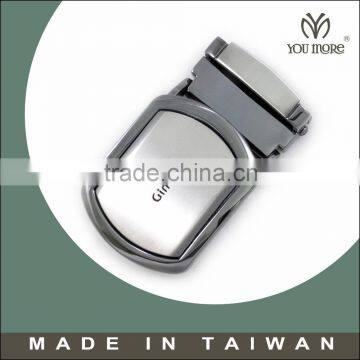 Zinc alloy metal famous brand custom made belt automatic buckle