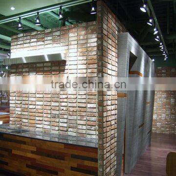 interior and exterior decoration old brick