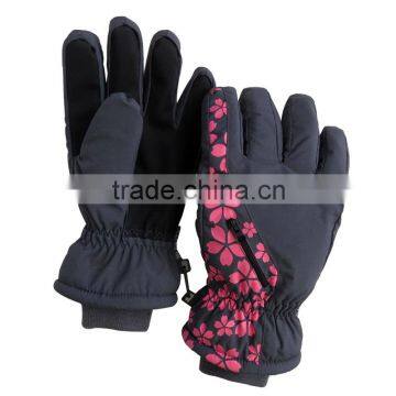 Customized waterproof winter full finger motocross glove