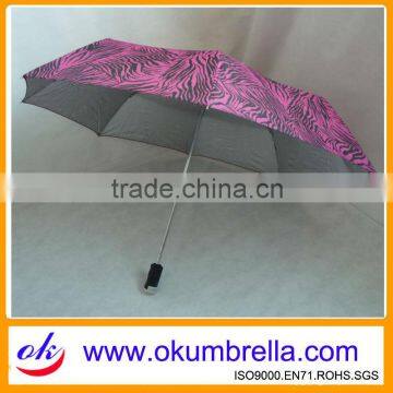 Folding anti-uv parasol umbrella with light