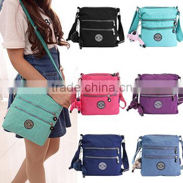 Women Lady Shoulder Bag Handbag Purse Waterproof Nylon Messenger Crossbody Tote