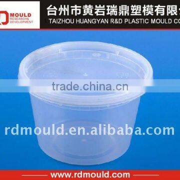 plastic thin wall mould with cap