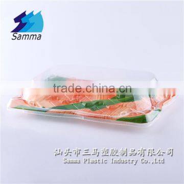 KW-0007ZMJ-YGN Sushi take out container,japanese sushi container,take away container