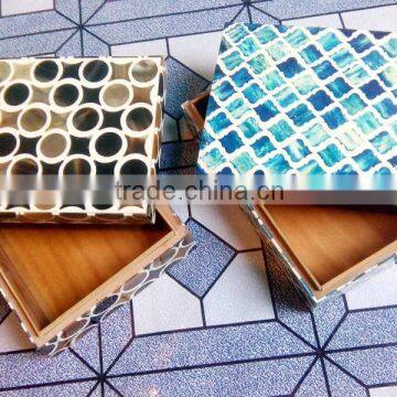 Jewelry Box Beautiful Horn & Wood Handmade Jewelry Storage Box photo-3