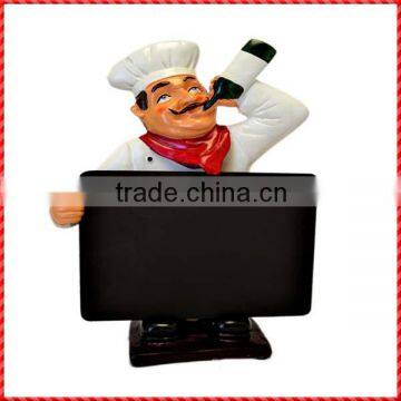 Decorative Custom Drunk Fat Chef Led Menu Board