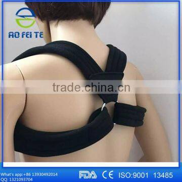 Magnetic Neoprene Back Posture Brace Corrector Clavicle Strap