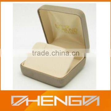 HOT SALE Factory Price custom made-in-china high quality plastic velvet earring stud box (ZDS-SJF069)