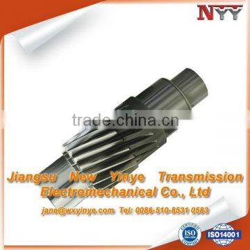 small diameter mining machinery grinding teeth gear shaft