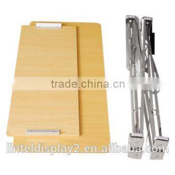 Tool Free Assemble Foldable Aluminum Display Table