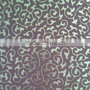 PVC Synthetic Leather With Embossed Snake Grains for Bags photo-2