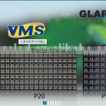 P20 led display module full color 2R1G1B for VMS led display