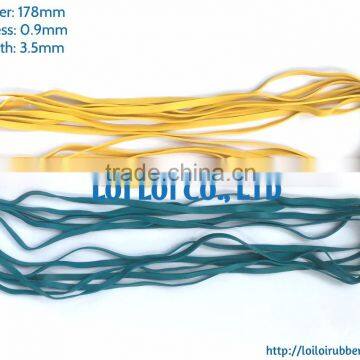 200mm - 280mm Long lasting rubber bands for package - Long extrusive natural rubber band