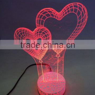 JM-3D04 Yiwu Jiumei 3D Led Night Light Projector