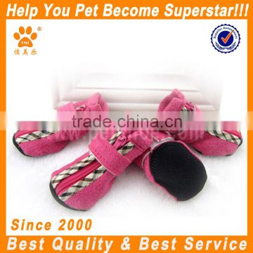 JML wholesale fashionable soft sole pet shoes for small dogs warm boot dog shoes and socks