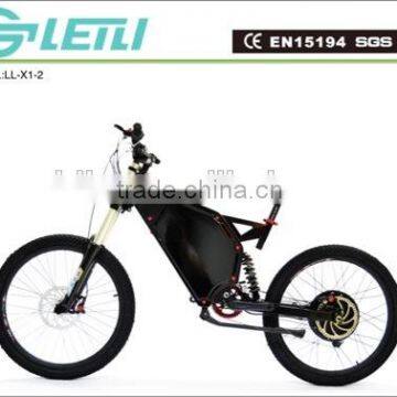 48V 1000W off road stealth bomber electric bike , beach cruiser electric bike