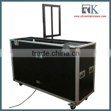 2016 new product! flight case support custom-made RK Flight case with auto lcd tv lift for 42"-72" lcd tv