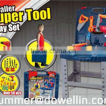 New plastic kids tool set toys.2014 plastic tool table