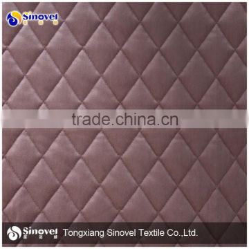 Mattess Fabric, Quilted Suede Leather for Sofa/Bed Sheets