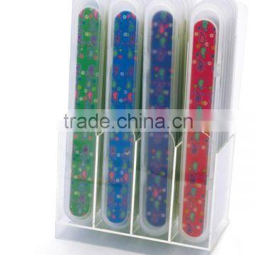 Cheap Beauty Care Personalized Abrasive Nail File With Display Case
