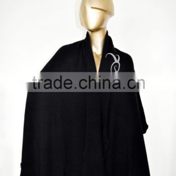 black poncho sweater fashion cashmere poncho