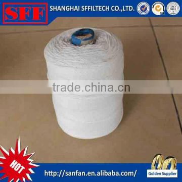 Industry high quality sewing thread 100% filter bag polyester sewing thread