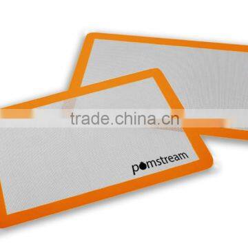 Silicon Baking Mat Top Quality Heat Resistant Non-Stick For Baking Silicone Fiberglass Mat Coated Cookie Sheet Liner photo-2